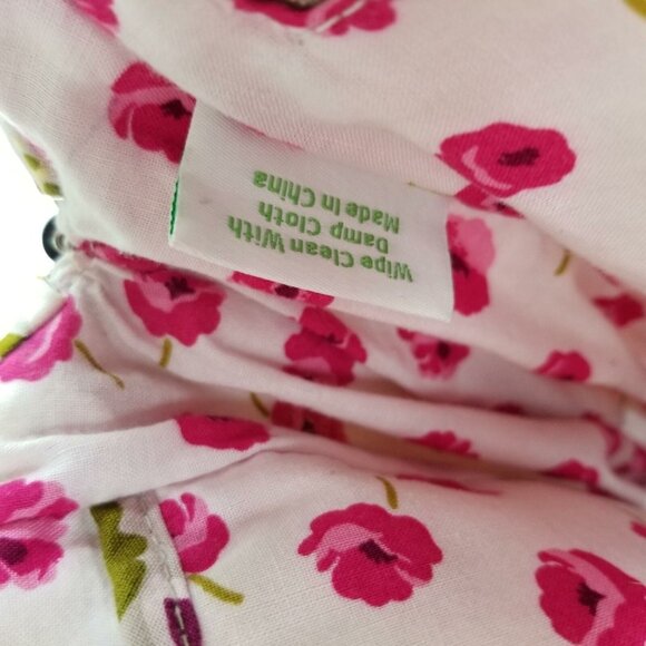 Vera Bradley Womens Pink Shoulder Bag Made Me Blush Alice Kisslock Pocketbook - Picture 9 of 9